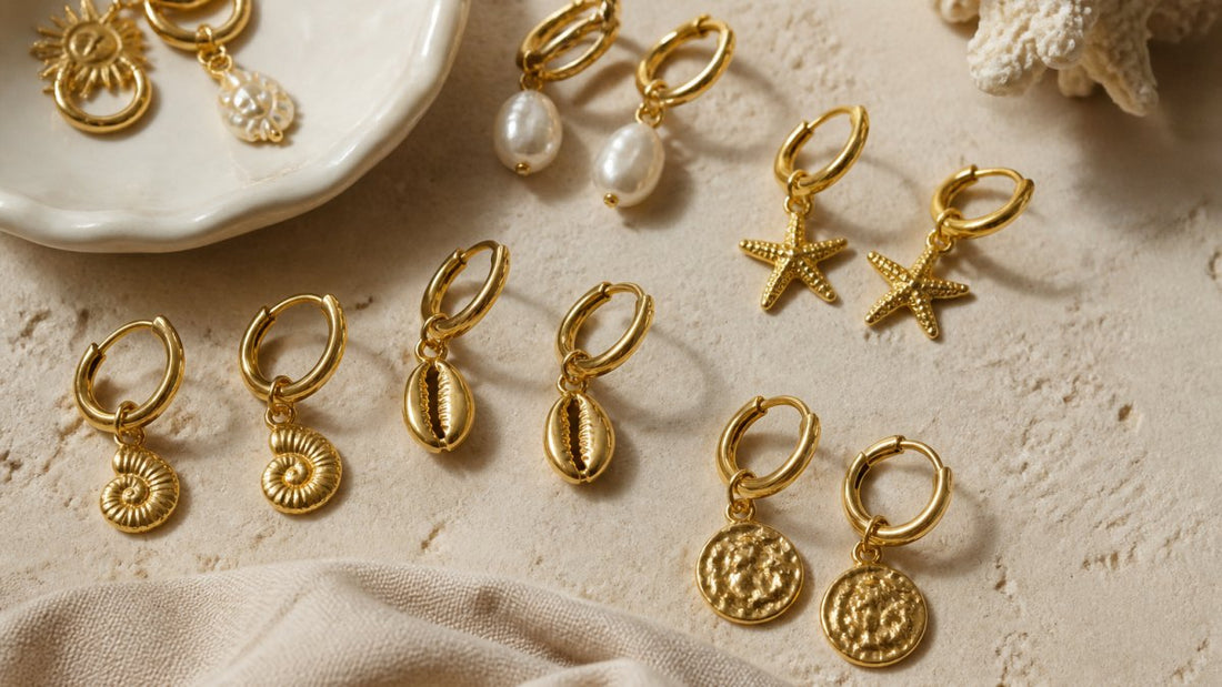 Charm Earrings Gold: 6 Handcrafted Picks to Style & Layer