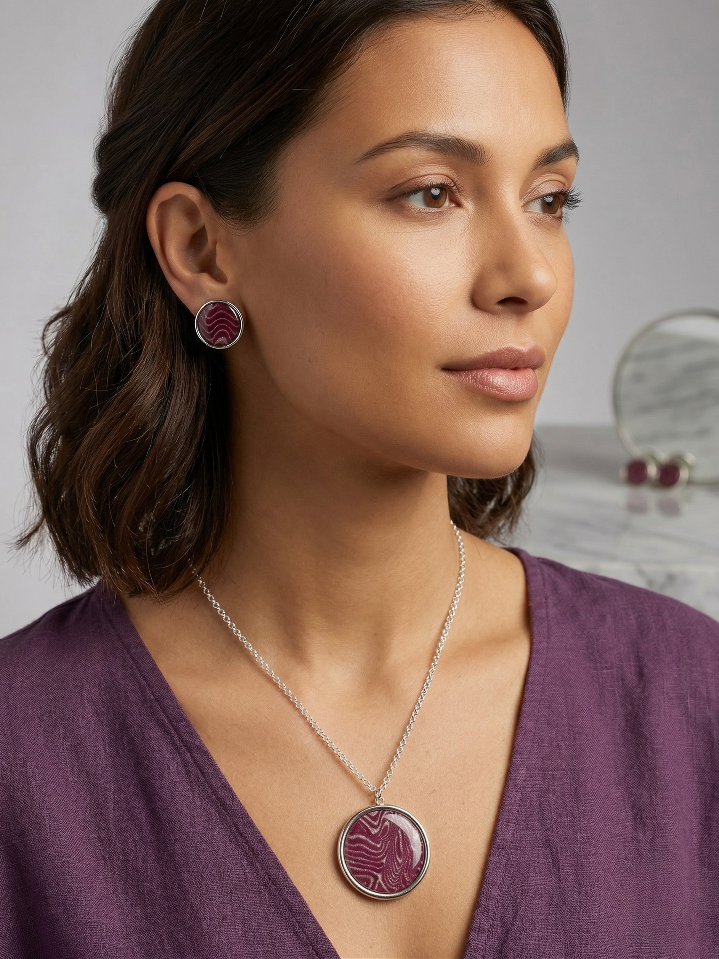 Crimson Night Necklace