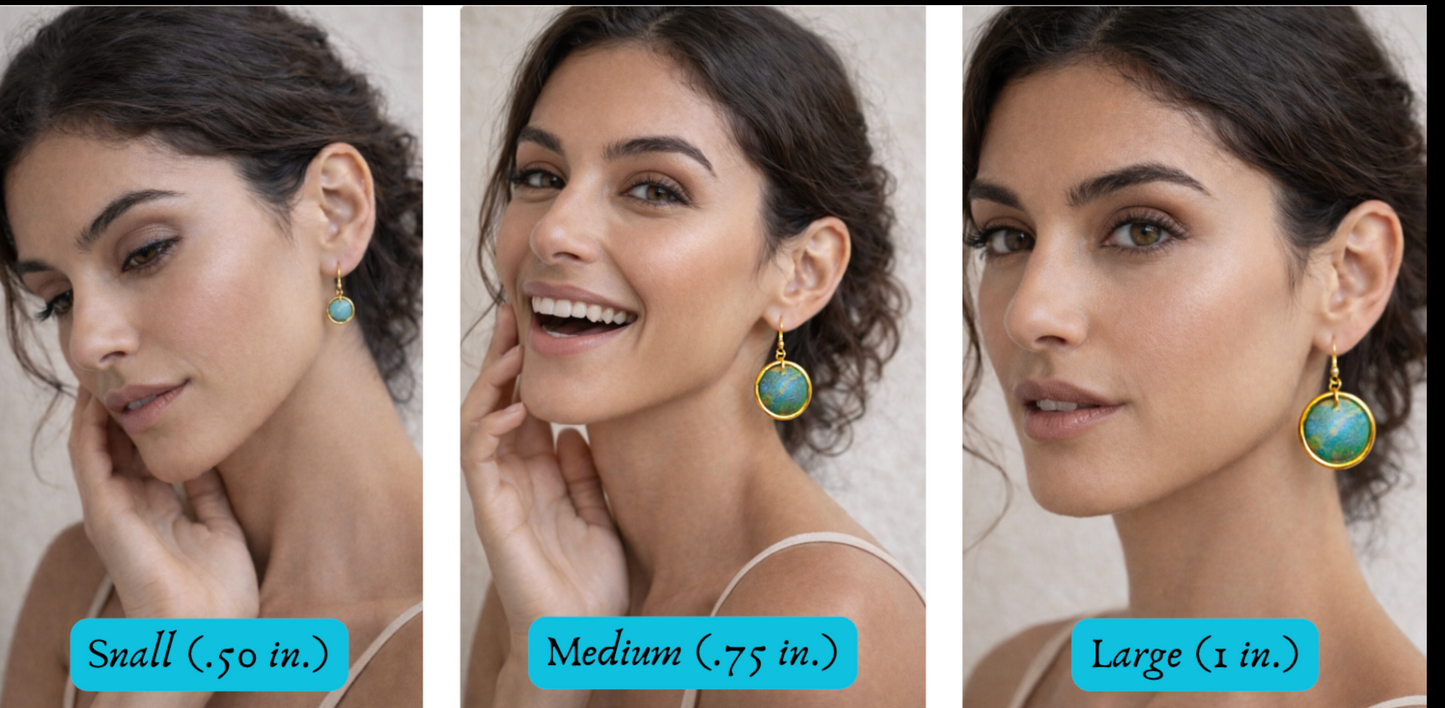 Fluira Verde Earrings