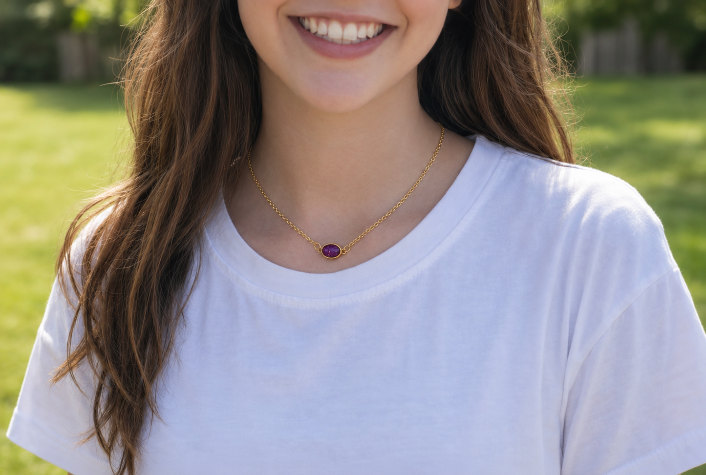Violet Vibes Necklace