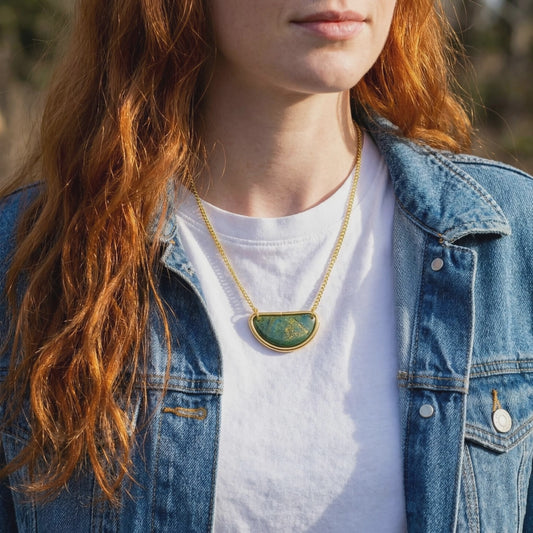 Fluira Mezzaluna Necklace