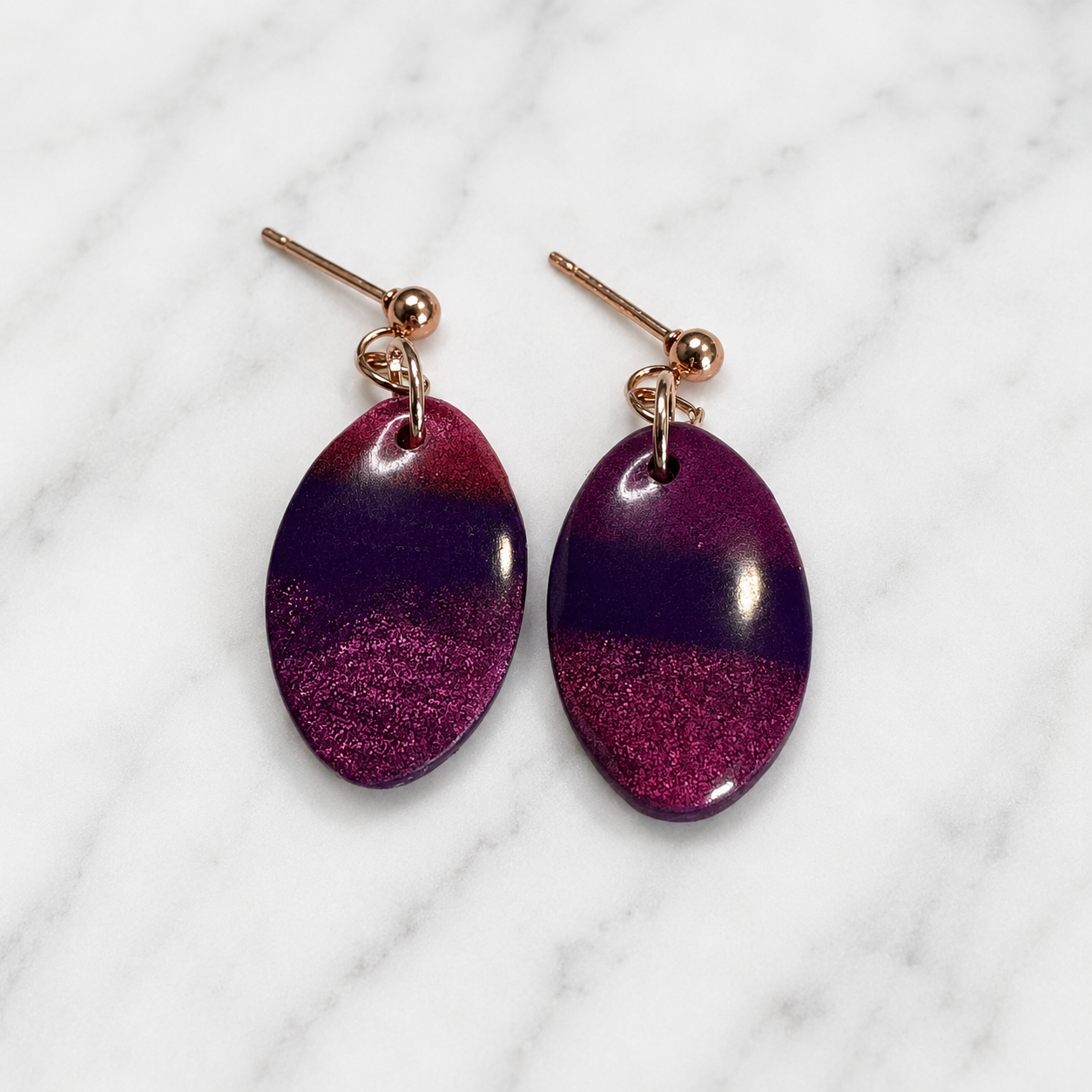 Plum Twilight Earrings