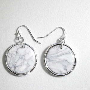 Carrara Bianca Earrings